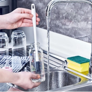 USLUCAN ALIŞVERİŞ Silikon Biberon  Ve Şişe Temizleme Fırçası