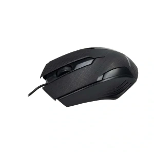 USLUCAN ALIŞVERİŞ Siyah Mat Desenli USB Kablolu 3D Optik Mouse