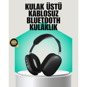 USLUCAN ALIŞVERİŞ Stereo Ses Kaliteli Bluetooth Kulaklık | Katlanabilir ve Ergonomik Tasarım