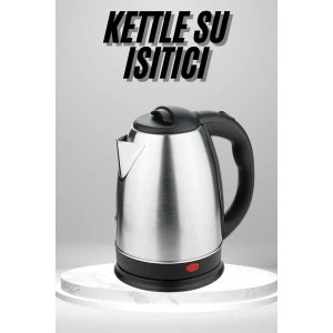 USLUCAN ALIŞVERİŞ Su Isıtıcı 220 - 240 V Paslanmaz Çelik Kettle Uzun Ömürlü 2000 Watt