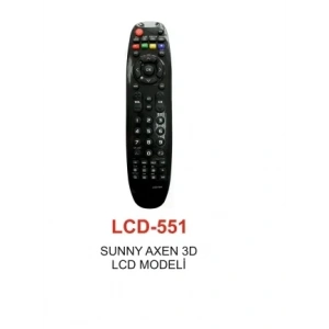 USLUCAN ALIŞVERİŞ SUNNY - AXEN 3D Serisi TV KUMANDASI LCD 551
