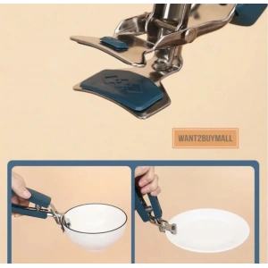 USLUCAN ALIŞVERİŞ Tabak Tepsi Kelepçesi Yanma Önleyici