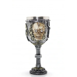 USLUCAN ALIŞVERİŞ Tasarım Paslanmaz Çelik Kadeh Bardak Model 4