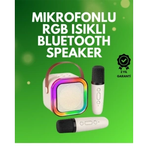 USLUCAN ALIŞVERİŞ Taşınabilir Bluetooth Karaoke Sistemi – Geniş Pil Kapasitesi