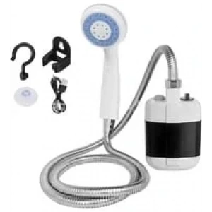 USLUCAN ALIŞVERİŞ Taşınabilir Duş Seti – Pompalı ve Şarjlı