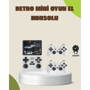 USLUCAN ALIŞVERİŞ Taşınabilir El Konsolu Kablosuz Gamepadli