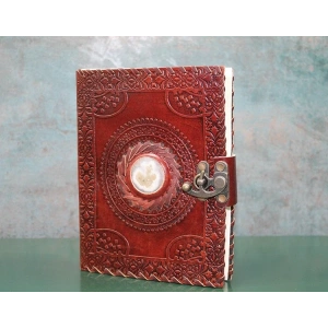 USLUCAN ALIŞVERİŞ Taşlı Deri Defter Model 11