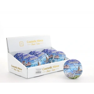 USLUCAN ALIŞVERİŞ Taşlı İstanbul Tasarımı El Aynası Kalın Model 9