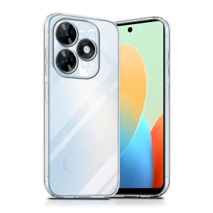 USLUCAN ALIŞVERİŞ Tecno Spark Go 2024 Kılıf Lüx Şeffaf Silikon
