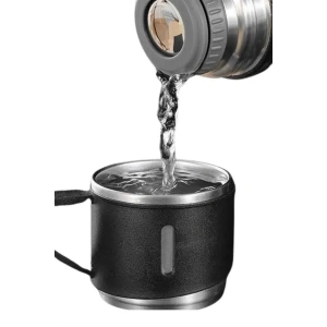 USLUCAN ALIŞVERİŞ Termos Seti Paslanmaz Çelik 3 Bardaklı Vakumlu Termos Set 500 Ml 12 Saate Kadar Isı Koruma