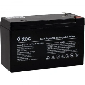 USLUCAN ALIŞVERİŞ TTEC 12V 7 AH Base Kuru Bakımsız Akü