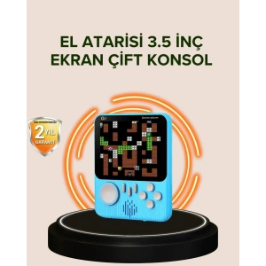 USLUCAN ALIŞVERİŞ TV Bağlantılı Çift lu Şarjlı Retro Gamepad Seti