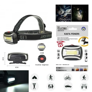 USLUCAN ALIŞVERİŞ Ultra SMD Kafa Feneri Wt-317