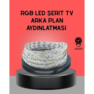 USLUCAN ALIŞVERİŞ Uzaktan Kumandalı LED TV Arka Işık Şeridi