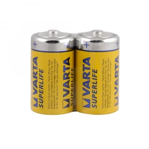 USLUCAN ALIŞVERİŞ VARTA  D BOY  ÇİNKO KARBON SUPER LIFE PİL ( 2 Lİ SHRINK )