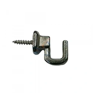 USLUCAN ALIŞVERİŞ Vidalı Kanca, Askı Küçük - 15x18mm, Nikel - 100 Adet