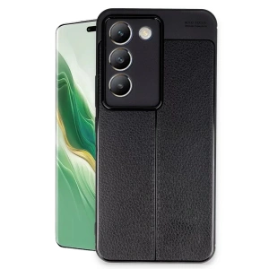 USLUCAN ALIŞVERİŞ Vivo V30 Lite 4G Kılıf Auto Focus Kapak - Siyah
