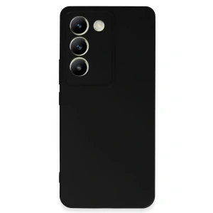 USLUCAN ALIŞVERİŞ Vivo V30 Lite 4G Kılıf First Silikon - Siyah