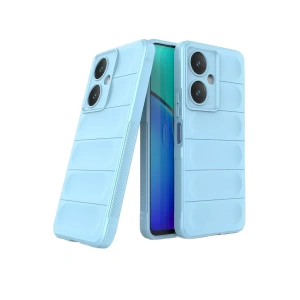 USLUCAN ALIŞVERİŞ Vivo Y27 Kılıf Optimum Silikon - Sky Blue
