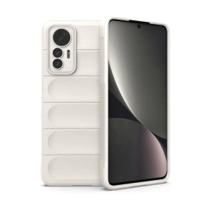 USLUCAN ALIŞVERİŞ Xiaomi Mi 12 Lite Kılıf Optimum Silikon - Krem