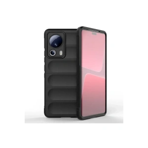 USLUCAN ALIŞVERİŞ Xiaomi Mi 13 Lite Kılıf Optimum Silikon - Siyah
