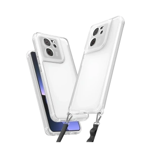 USLUCAN ALIŞVERİŞ Xiaomi Mi 13T Pro Kılıf Penta Silikon Kılıf - Şeffaf