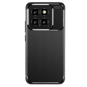 USLUCAN ALIŞVERİŞ Xiaomi Mi 14T Kılıf Auto Focus Karbon Kapak - Siyah