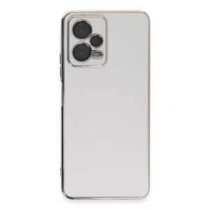 USLUCAN ALIŞVERİŞ Xiaomi Poco X5 5G Kılıf Volet Silikon - Beyaz