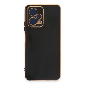 USLUCAN ALIŞVERİŞ Xiaomi Poco X5 5G Kılıf Volet Silikon - Siyah