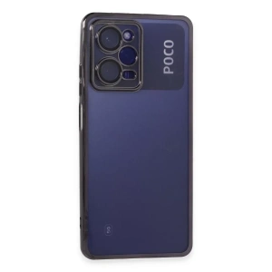 USLUCAN ALIŞVERİŞ Xiaomi Poco X5 Pro 5G Kılıf Lensli Silikon - Mor