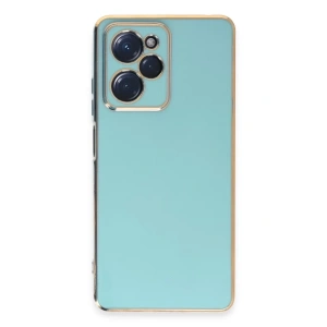 USLUCAN ALIŞVERİŞ Xiaomi Poco X5 Pro 5G Kılıf Volet Silikon - Açık Yeşil