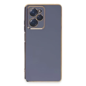 USLUCAN ALIŞVERİŞ Xiaomi Poco X5 Pro 5G Kılıf Volet Silikon - Mavi