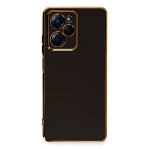 USLUCAN ALIŞVERİŞ Xiaomi Poco X5 Pro 5G Kılıf Volet Silikon - Siyah