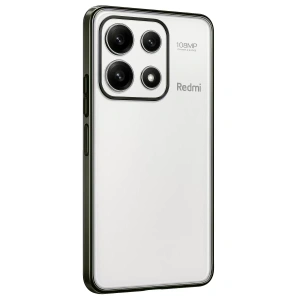 USLUCAN ALIŞVERİŞ Xiaomi Poco X6 Pro Kılıf Lensli Silikon - Yeşil