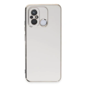 USLUCAN ALIŞVERİŞ Xiaomi Redmi 12C Kılıf Volet Silikon - Beyaz