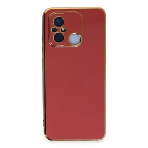 USLUCAN ALIŞVERİŞ Xiaomi Redmi 12C Kılıf Volet Silikon - Kırmızı