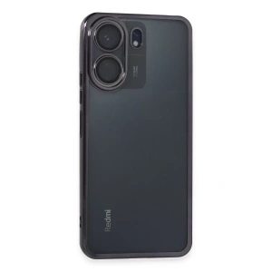 USLUCAN ALIŞVERİŞ Xiaomi Redmi 13C Kılıf Lensli Silikon - Mor