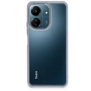 USLUCAN ALIŞVERİŞ Xiaomi Redmi 13C Kılıf Power Silikon - Sierra Blue