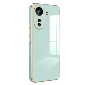 USLUCAN ALIŞVERİŞ Xiaomi Redmi 13C Kılıf Volet Silikon - Açık Yeşil