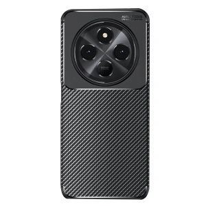 USLUCAN ALIŞVERİŞ Xiaomi Redmi 14C Kılıf Auto Focus Karbon Kapak - Siyah