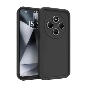 USLUCAN ALIŞVERİŞ Xiaomi Redmi 14C Kılıf Viera Silikon - Siyah