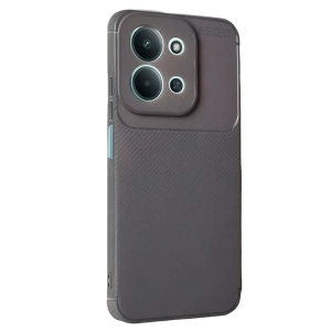 USLUCAN ALIŞVERİŞ Xiaomi Redmi 15C 5G Auto Focus Karbon Kapak - Gri