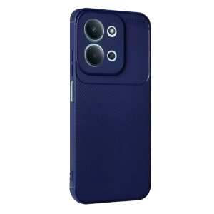 USLUCAN ALIŞVERİŞ Xiaomi Redmi 15C 5G Auto Focus Karbon Kapak - Lacivert