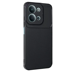 USLUCAN ALIŞVERİŞ Xiaomi Redmi 15C 5G Auto Focus Karbon Kapak - Siyah