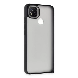 USLUCAN ALIŞVERİŞ Xiaomi Redmi 9C Kılıf Elegant Kapak - Siyah