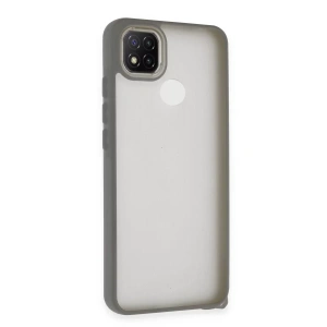 USLUCAN ALIŞVERİŞ Xiaomi Redmi 9C Kılıf Elegant Kapak - Titan Gri