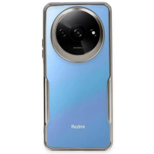 USLUCAN ALIŞVERİŞ Xiaomi Redmi A3 4G Kılıf Boyi Silikon Kapak - Titan Gri