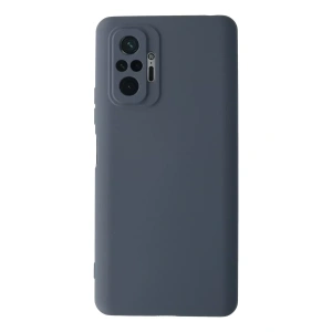 USLUCAN ALIŞVERİŞ Xiaomi Redmi Note 10 Pro Kılıf Nano içi Kadife Silikon - Gri