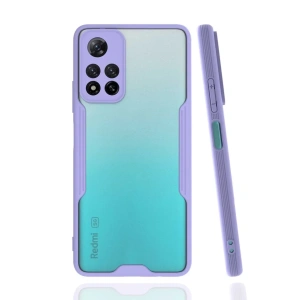 USLUCAN ALIŞVERİŞ Xiaomi Redmi Note 11 Pro Plus 5G Kılıf Platin Silikon - Lila