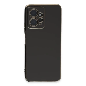 USLUCAN ALIŞVERİŞ Xiaomi Redmi Note 12 4G Kılıf Volet Silikon - Siyah